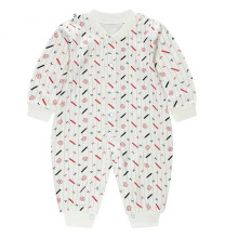 Baby Strampler aus Baumwolle mit Print